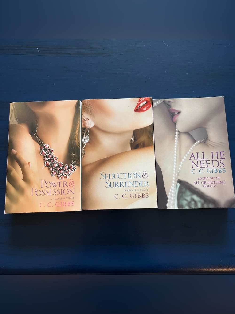 CC Gibbs All he needs romance book trio